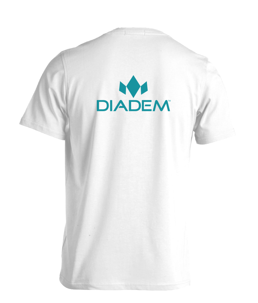 Diadem T-shirt Dry Core con logo posteriore Diadem